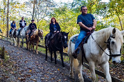 Horseback riding Smoky Mountains - real trail rides